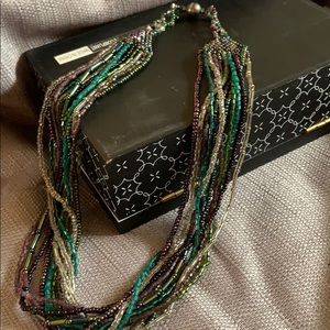 NWOT Handmade Beaded Necklace